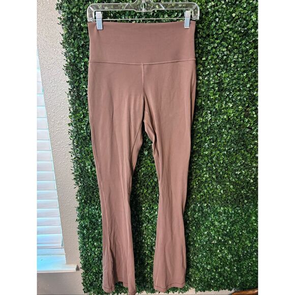 Lululemon Align High-Rise Mini-Flared Pant 32" Sz 6 Dark Oxide - Picture 1 of 3